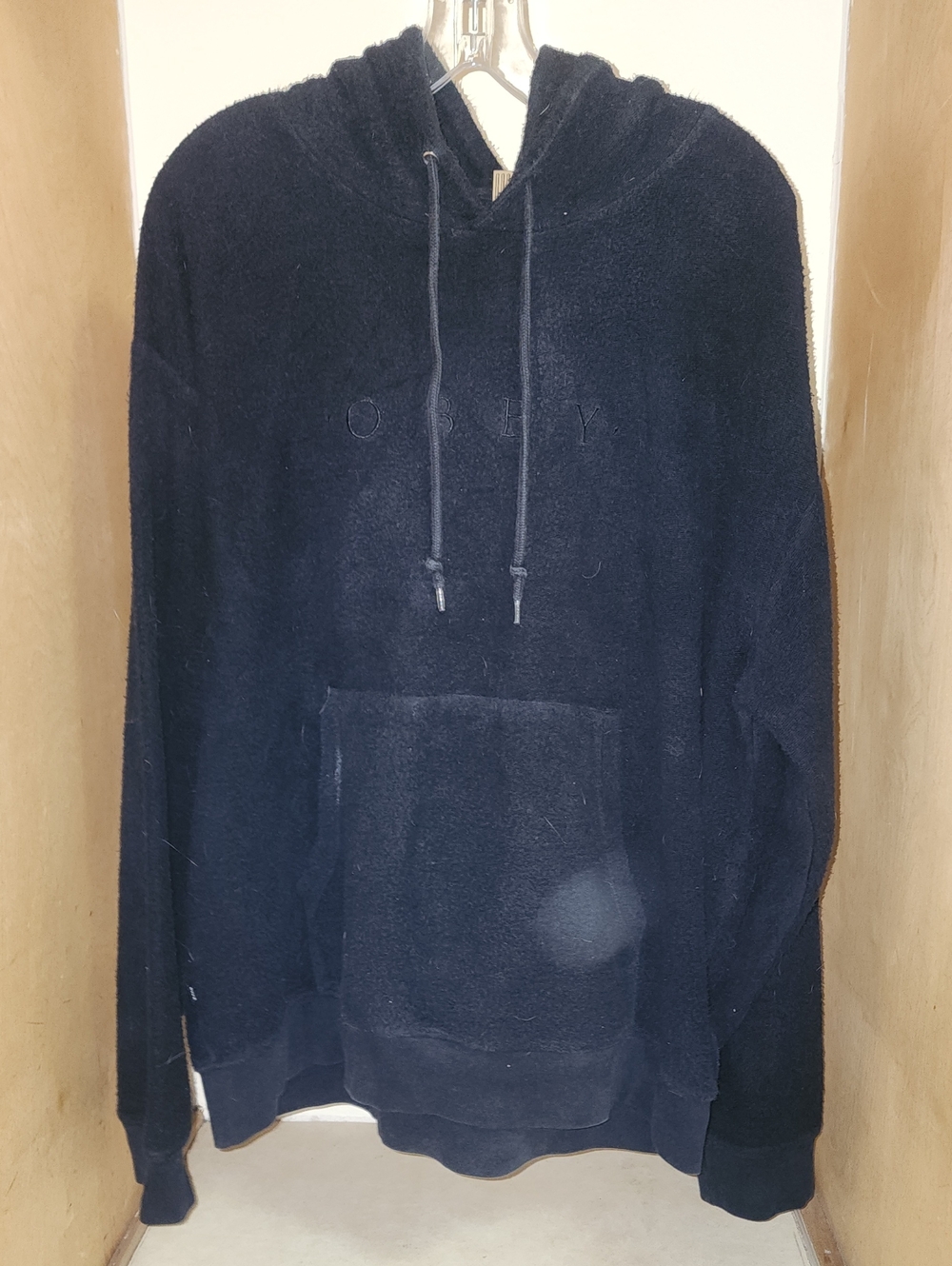 Cozy Navy Pullover Hoodie - Men's Shirt